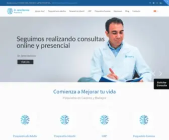 Drjerezpsiquiatria.es(Psiquiatra en Cáceres y Badajoz) Screenshot