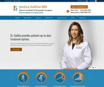 Drjessicagallina.com(Dr Jessica Gallina) Screenshot