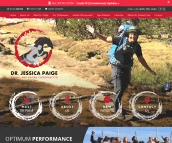 Drjessicapaige.com(Chiropractor San Jose) Screenshot