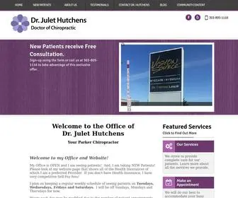 DRjhutchens.com(Julet Hutchens) Screenshot