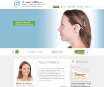 Drjoannawalton.com(Dr. Joanna Walton) Screenshot