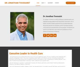 Drjonathantoussaint.com(Dr Jonathan Toussaint) Screenshot