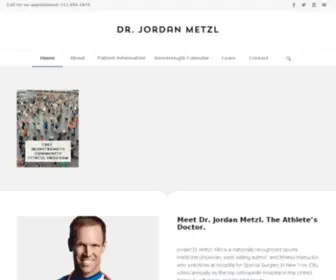 Drjordanmetzl.com(Dr Jordan Metzl) Screenshot