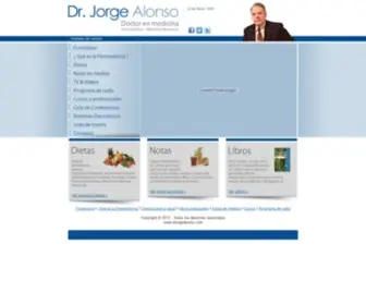 Drjorgealonso.com.ar(Jorge Alonso) Screenshot