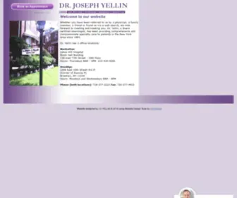 Drjosephyellin.com(Dr.Joseph Yellin New York) Screenshot