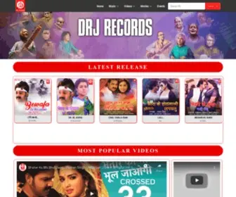 DRjrecords.com(DRJ Records Industries Pvt) Screenshot