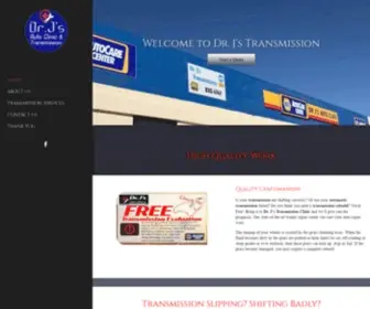 DRJStransmission.com(J's Auto Clinic) Screenshot