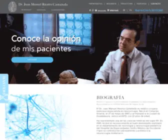 Drjuanmanuelriestra.com(Dr Juan Riestra) Screenshot