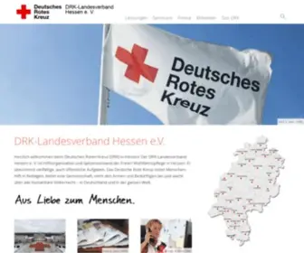DRK-Hessen.de(Startseite) Screenshot
