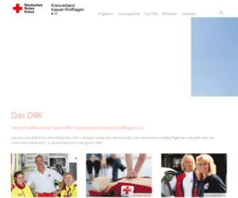 DRK-Kassel.de(DRK KV Kassel) Screenshot