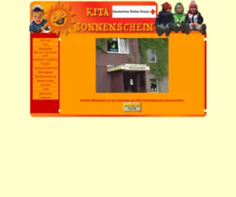 DRK-Kitasonnenschein.de(Layout.jpg) Screenshot
