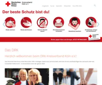 DRK-Koeln.de(Startseite) Screenshot