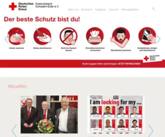 DRK-SChwalm-Eder.de(DRK-Kreisverband Schwalm-Eder e.V) Screenshot