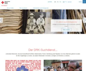 DRK-Suchdienst.de(DRK-Suchdienst - DRK-Suchdienst) Screenshot