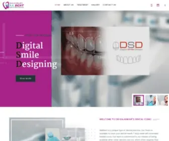 Drkalamkar.com(Dr Kalamkar's Welldent Family Dental Care) Screenshot