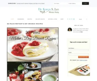 Drkarenslee.com(Natural health) Screenshot