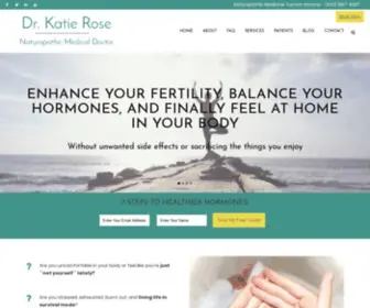 Drkatierose.com(Naturopathic Medicine Tucson Arizona) Screenshot