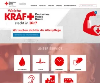 DRKchemnitz.net(Deutsches Rotes Kreuz) Screenshot