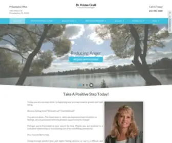 DRkcirelli.com(Philadelphia Therapy) Screenshot