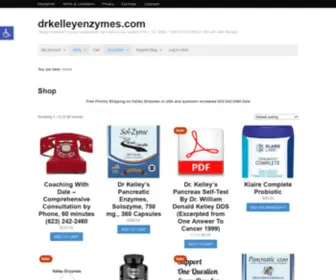 Drkelleyenzymes.com(Enter) Screenshot