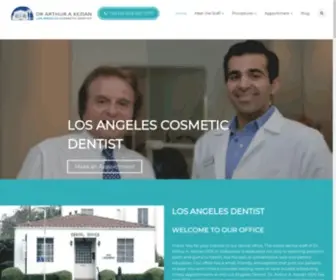 Drkezian.com(Dr. Arthur A. Kezian DDS) Screenshot