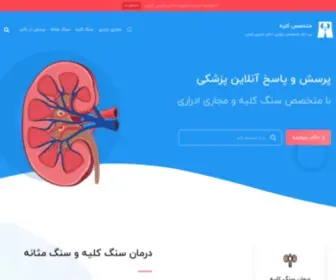 Drkidneystones.com(مشاوره با دکتر کلیه) Screenshot