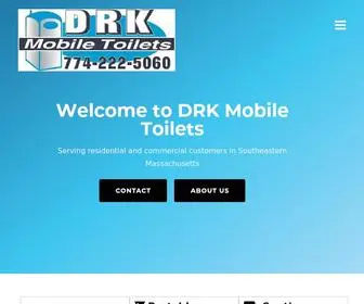 DRkmobiletoilets.com(DRK Mobile Toilets) Screenshot