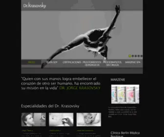 DRkrasovsky.com(Cirugía Plástica) Screenshot