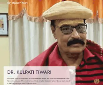 Drkulpatitiwari.com(My WordPress Blog) Screenshot