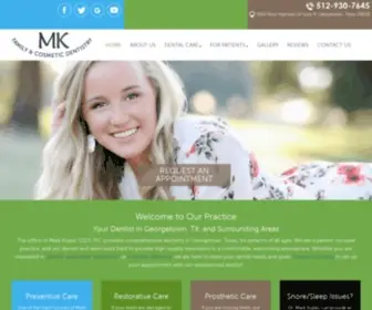 Drkupec.com(The dentist office of Mark Kupec D.D.S. P.C) Screenshot