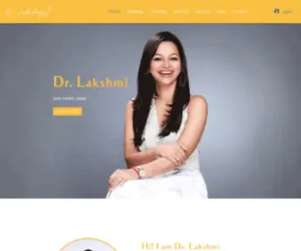 Drlakshmispeaks.com(Dr Lakshmi Ramachandran) Screenshot