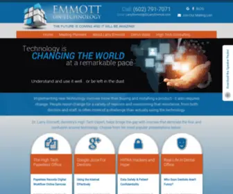 Drlarryemmott.com(Dental Technology Courses) Screenshot