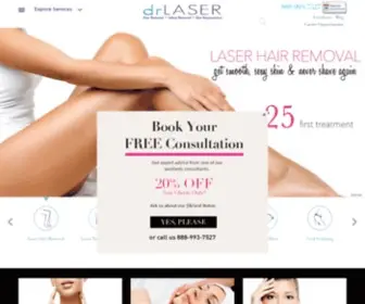 Drlaserla.com(Dr LASER) Screenshot