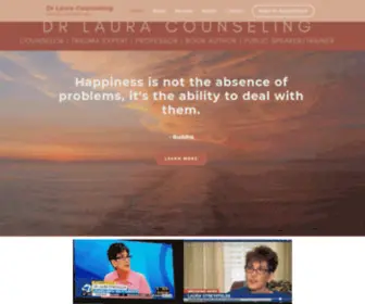 Drlauracounseling.com(EXPLORE) Screenshot