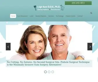 Drleighwkent.com(Periodontist in Birmingham) Screenshot