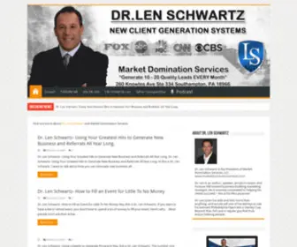 Drlenschwartz.com(Dr. Len Schwartz) Screenshot