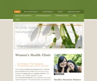 Drlindagedeon.com(Dr. Linda Gedeon) Screenshot