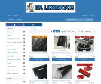 Drliquidator.ca(Liquidation) Screenshot