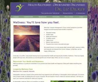 Drlizdickey.com(Wellness) Screenshot