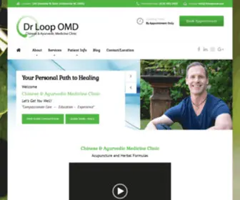 Drloopomd.com(Dr. Loop OMD) Screenshot