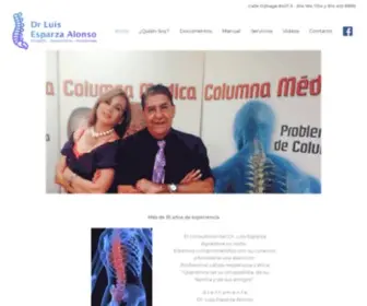 Drluisesparza.com(Dr Luis Esparza Alonso) Screenshot