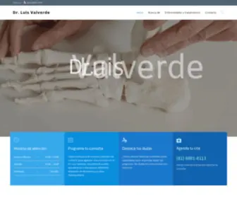 Drluisvalverde.com(Drluisvalverde) Screenshot