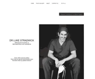 Drlukestradwick.com.au(Gold Coast Plastic Surgeon) Screenshot