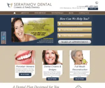 Drlusmiles.com(Dentist West St) Screenshot