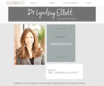 DRLYNdsayelliott.com(Telepsychology) Screenshot