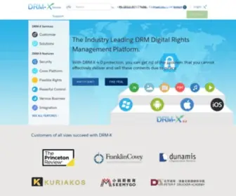 DRM-X.com(Digital Rights Management Software) Screenshot