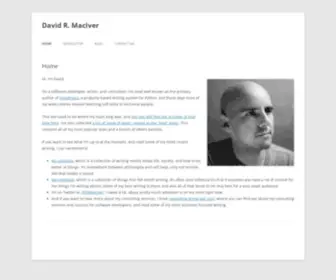 Drmaciver.com(David R) Screenshot