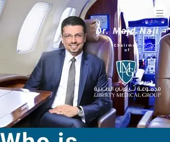 DrmajDnaji.com(Dr Majd Naji) Screenshot