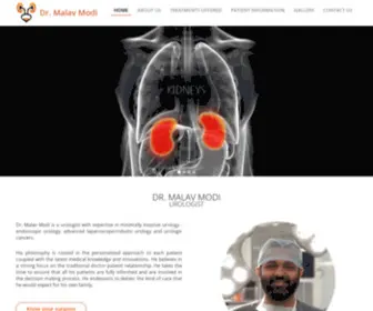 DrmalavModi.com(Urologist In Mumbai) Screenshot