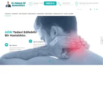 Drmalielmaci.com(Dr. Mehmet Ali Elmacıoğlu) Screenshot